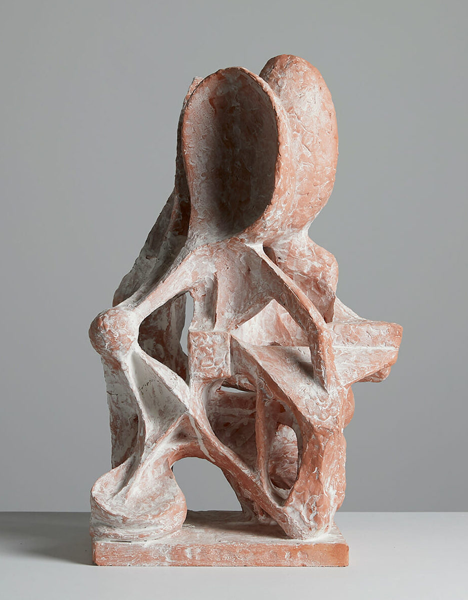 Modern Art Abstract The Masked Woman Marble Sculpture Mfsg